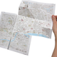 Illustration for article titled This Map Zooms In As You Unfold It